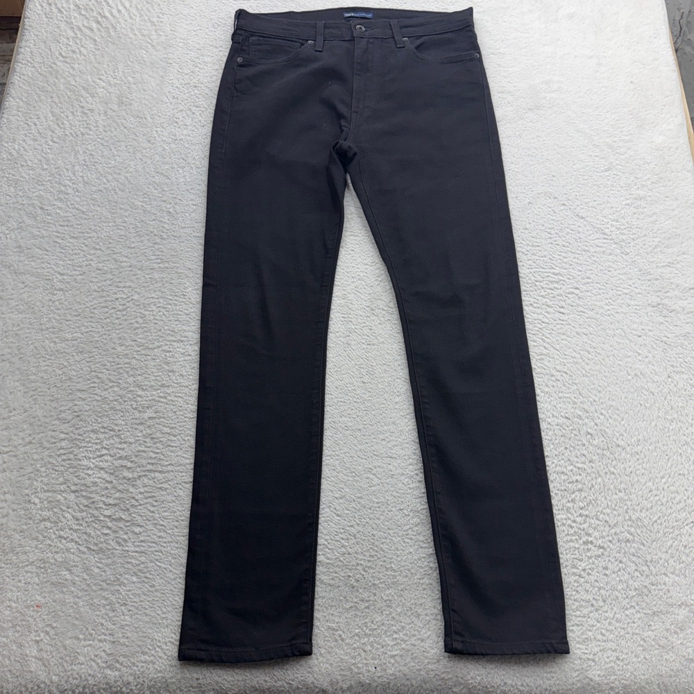 Levis Made & Crafted 510 Skinny Jeans Mens 33x32 Black Stretch Denim Pants